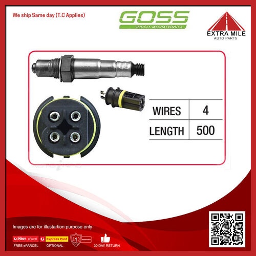 Goss Oxygen Sensor Pre-cat For Mercedes Benz A140 W168 1.4L/1.6L M166.940