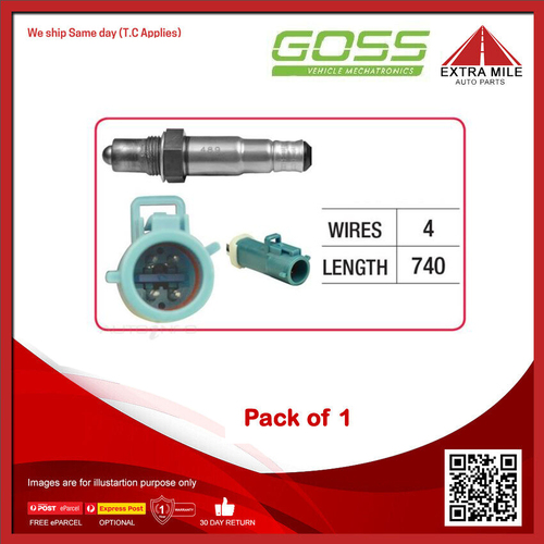 GOSS Oxygen Sensor For FORD FOCUS LS,LT,LW 2.0L,1.6L AODB AODE DOHC 16v MPFI