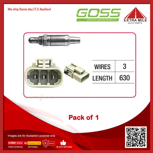 GOSS Oxygen Sensor For Nissan Infiniti Q45 4.5L V8 VH45DE DOHC