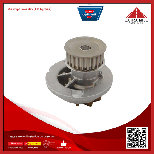 Optibelt Water Pump For Holden Astra Cruze JG I 1.8L Petrol F18D 4cyl