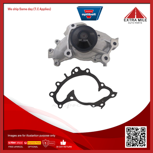 Optibelt Engine Water Pump For Toyota Vienta MCV20 3.0L 1MZFE V6 4D Sedan