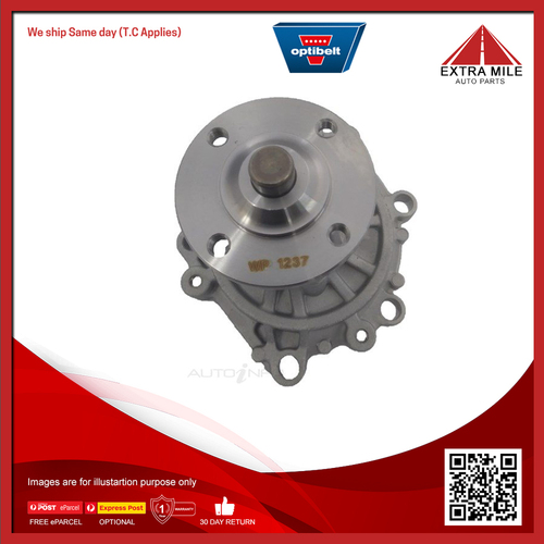 Optibelt Engine Water Pump For Toyota Hilux LN106, LN111, LN86, LN103 2.8L 3L