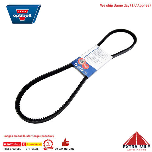 Optibelt V Belt for Ford Fairlane 5.8L 8Cyl ZH 13A1310 Drives FAN