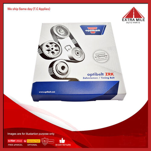 Optibelt Timing Belt for Audi A4 2.0L 4Cyl B7 ZRK1338 Drives Camshaft
