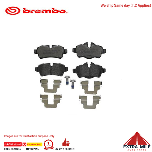 Brembo Rear Brake Pad Set - P06052