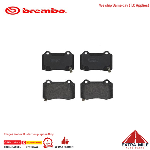 Brembo Rear Brake Pad Set - P11024