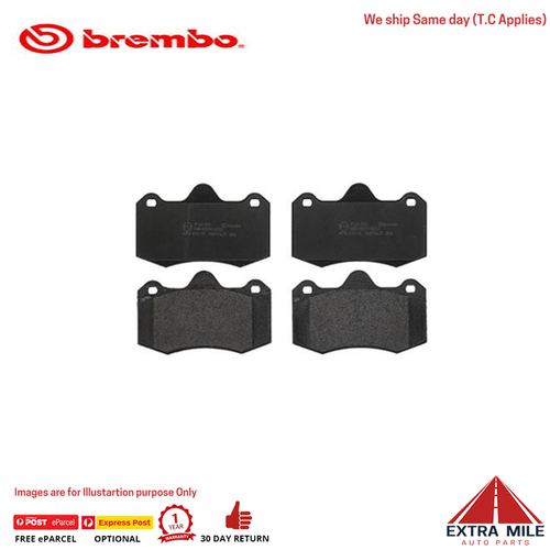 Brembo Front & Rear Brake Pad Set - P68051