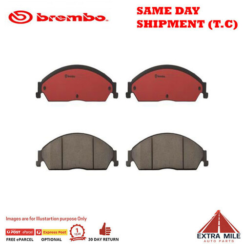 Brembo Front Brake Pad Suits Falcon BA, BF 9/02 - 4/08 -P99008