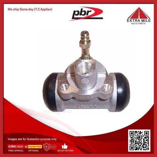 PBR Wheel Cylinder - Rear For Nissan Navara DX D22 2.4L KA24DE I4 16V DOHC