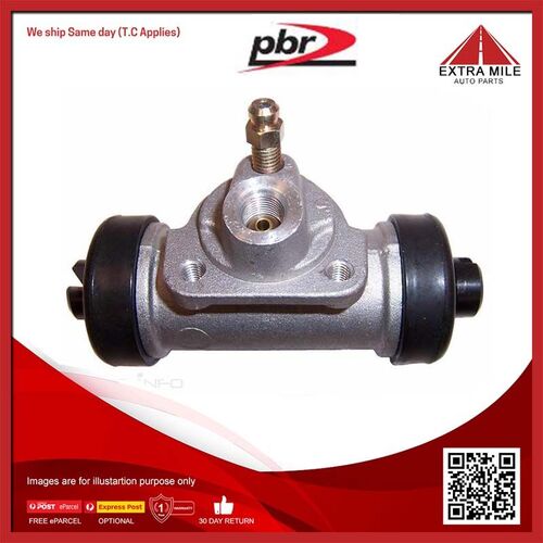 PBR Wheel Cylinder - Rear For Nissan Datsun DZ D21 2.7L TD27T I4 8V OHV