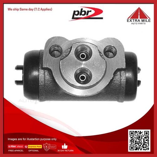 PBR Wheel Cylinder - Rear For Mitsubishi Pajero NJ NK NL 2.8L 4M40T I4 8V SOHC