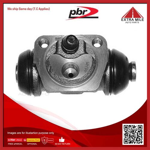 PBR Wheel Cylinder - Rear For Nissan Micra K11 1.0L CG10DE I4 16V DOHC