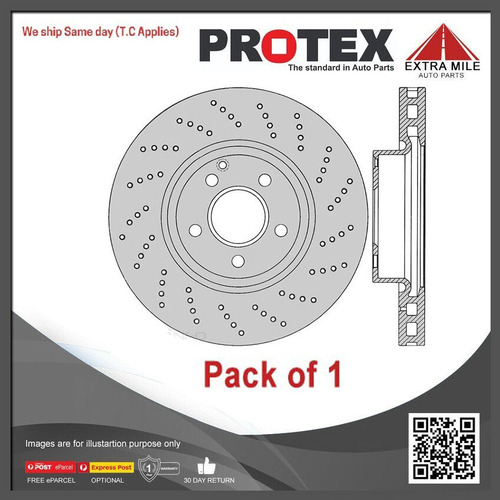 1x Protex Frnt Ultra Perf Rotor For MERCEDES BENZ E250 Cgi A207, C207 1.8L 09 on