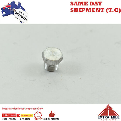METRIC PLUG M10x1.00 White