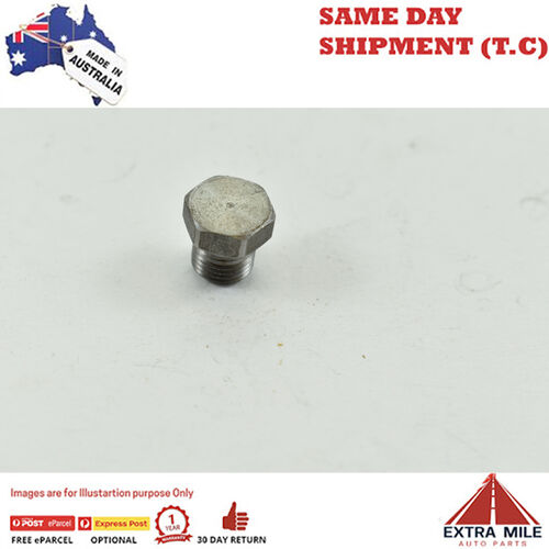 METRIC PLUG M10x1.00 STEEL