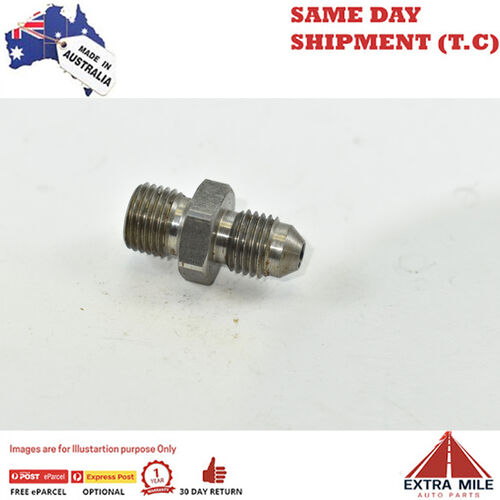 METRIC MALE M12x1.25 TO MALE FLARE -04