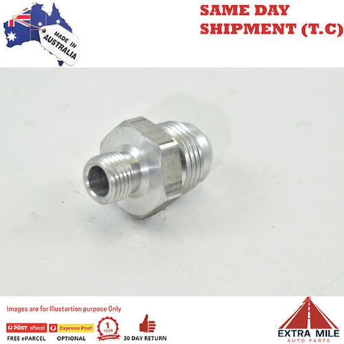 METRIC MALE M12x1.25 TO MALE FLARE AN -8 White