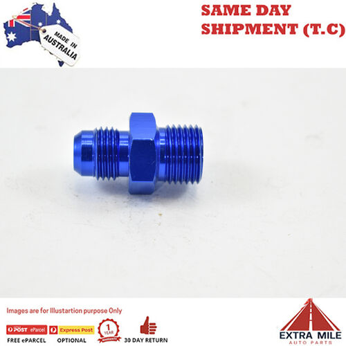 METRIC MALE M16X1.5 TO MALE FLARE AN -6 Blue