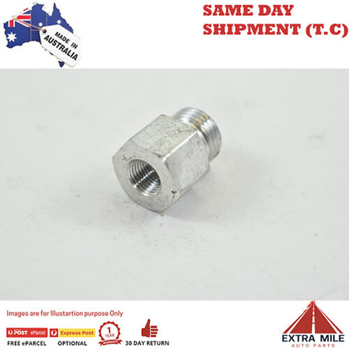 METRIC MALE M16X1.5 TO FEMALE 1/8 NPT White