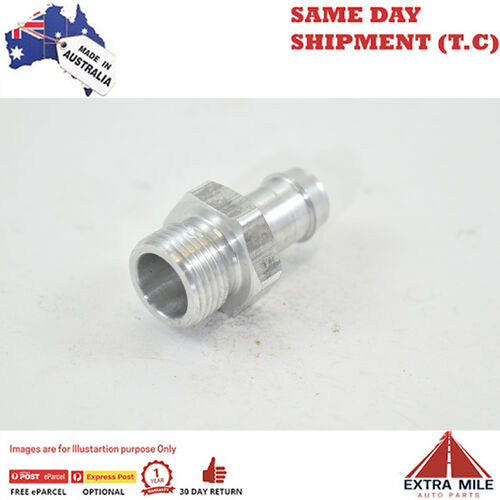 METRIC MALE M18x1.5 TO BARB 1/2 White