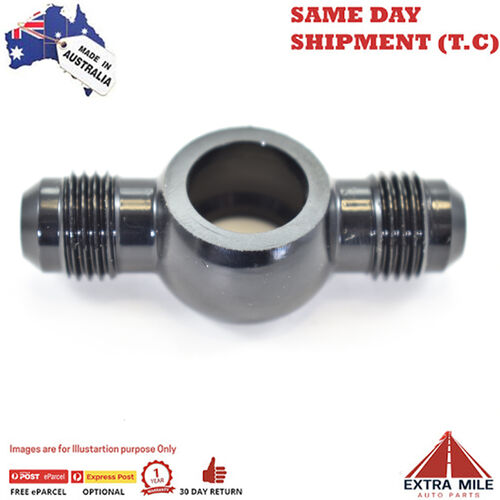 DOUBLE ENDED BANJO -6 FOR 14MM BOLT Black