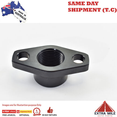 TURBO OIL DRAIN GT30/35 OIL DRAIN Black