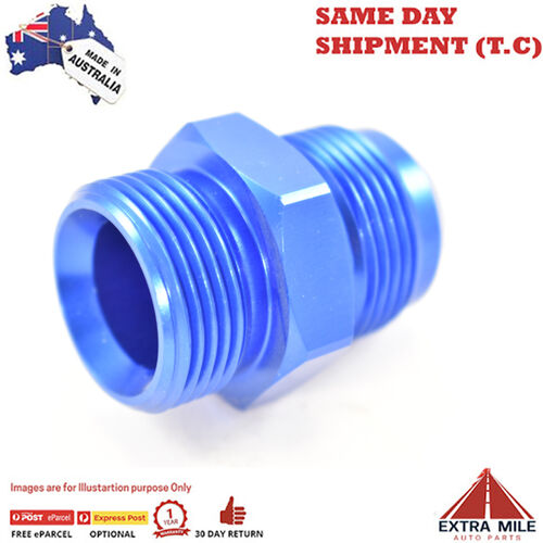 MALE FLARE -16 TO O-RING BOSS -16 Blue