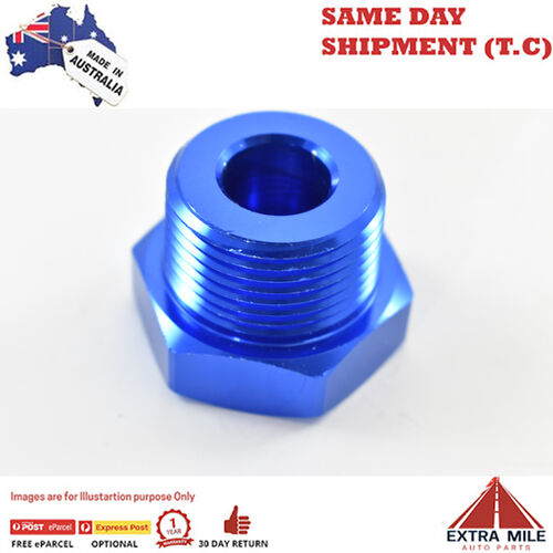 PIPE HEX PLUG 3/4 Blue