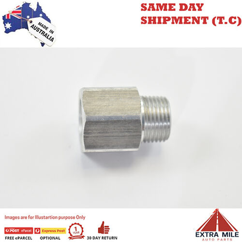 3/8 NPT MALE TO 5/8 -18 UNF FEMALE ADAPTOR For Ford White