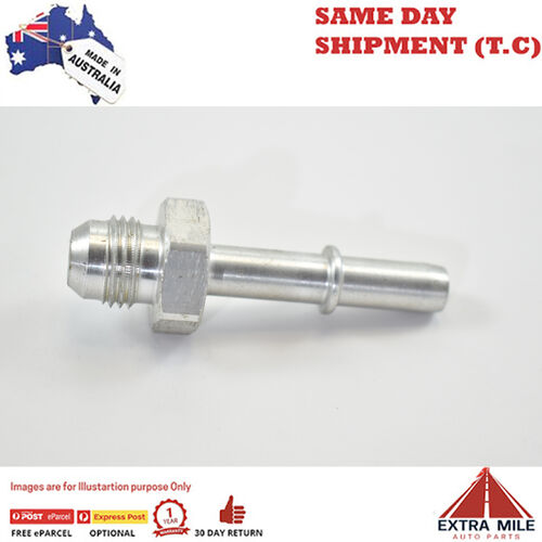 QUICK CONNECT -6 MALE TO 8 MM White