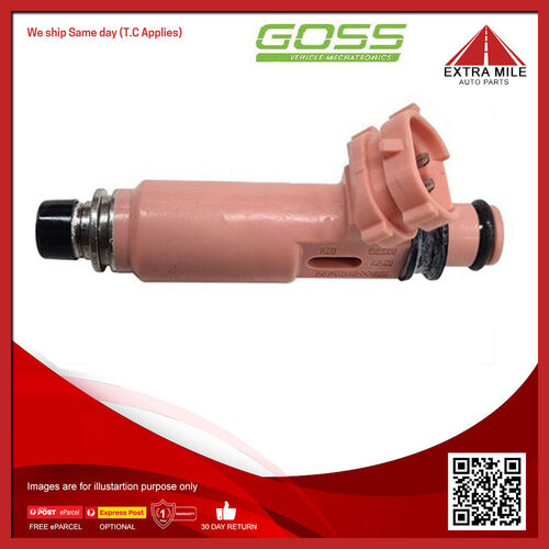 Goss Fuel Injector For Lexus RX330 MHU38R 3.3L V6 3MZFE 4D SUV Mid-Size