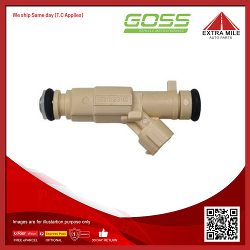 Goss Fuel Injector For Hyundai ix35 SE LM 2.0L  G4KD I4 16V DOHC - PIN616