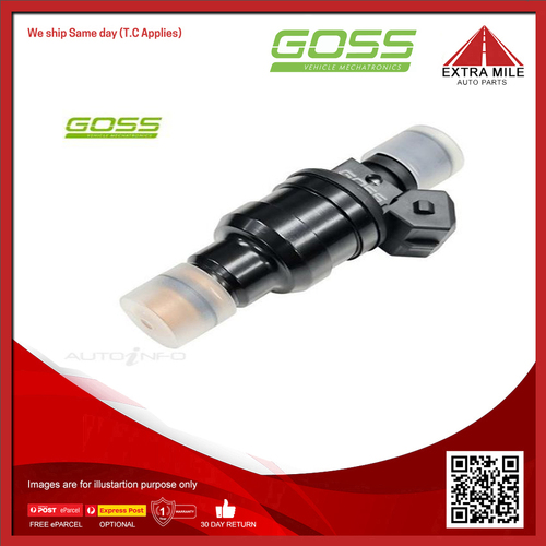 Goss Fuel Injector For Volvo 240 GL 2.3L B230F I4 8V SOHC Wagon - PIN736