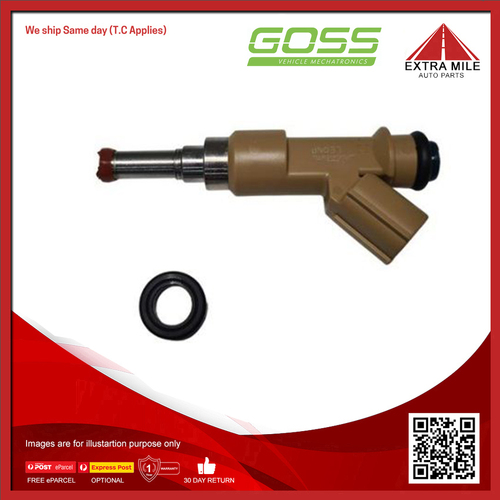 Goss Fuel Injector For Toyota Land Cruiser Prado GRJ150R 4.0L 1GRFE V6 24V DOHC