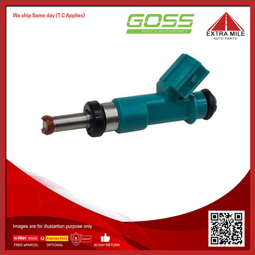 Goss Fuel Injector For Lexus RX350 GGL10R 3.5L 2GRFE V6 24V DOHC - PIN957