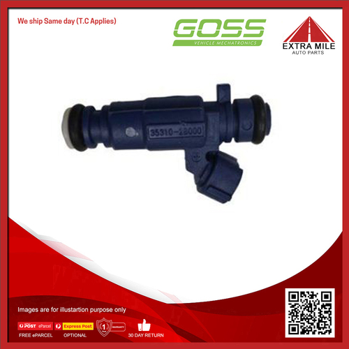 Goss Fuel Injector For Kia Soul AM 1.6L G4FC I4 16V DOHC - PIN965