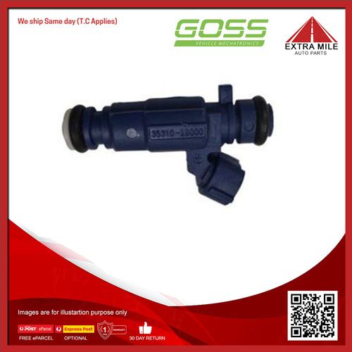 Goss Fuel Injector For HYUNDAI i30 SX FD 1.6L G4FC I4 16V DOHC - PIN965