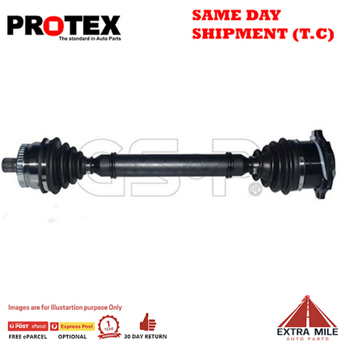 Lh Front Drive Shaft For AUDI A4 B5 1.8T Eng Code: APT TURBO FWD AUTO 1996-2001