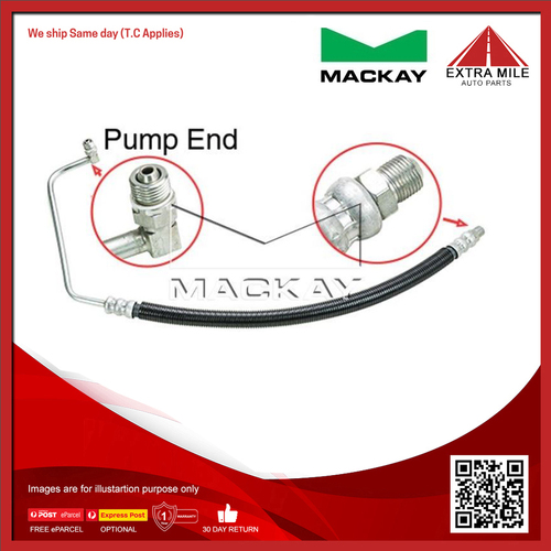 Mackay Power Steering Hose for Ford EB ED NC DC (V8) windsor - PSH1023 