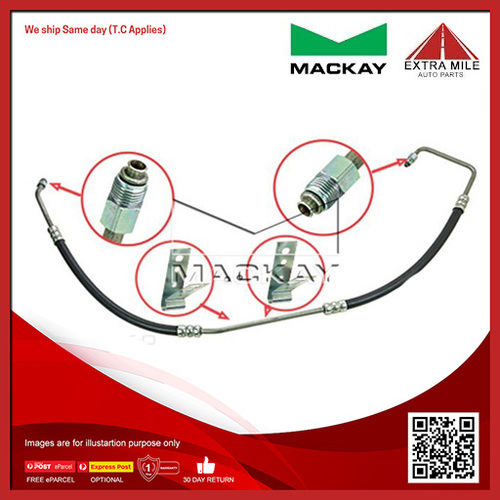 Mackay Power Steering Hose For Holden VZ (V6) PSH1027 