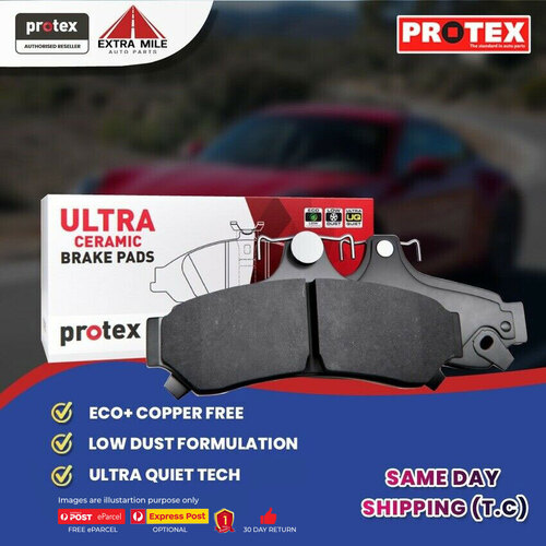 Ceramic Brake Pad Set Frnt For Toyota Corolla 1.6 EFi AE92,AE93 Ptrl 91-94