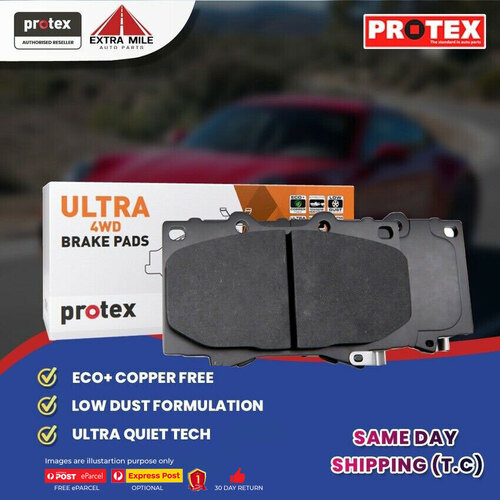 Protex Ultra 4WD Brake Pad Set Rear For Nissan Safari Y61 2.8L/4.2L RD28ETI