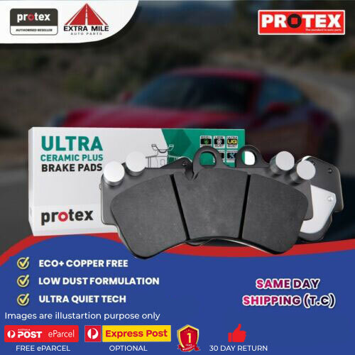 Ultra Plus Ceramic Brake Pad Set Front For Toyota 4 Runner RN130R 2.4L 22R