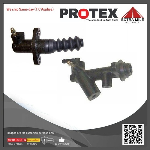 PROTEX Clutch Master Cylinder and Slave Cylinder For Mazda T4600 TM 4.6L I4 8V
