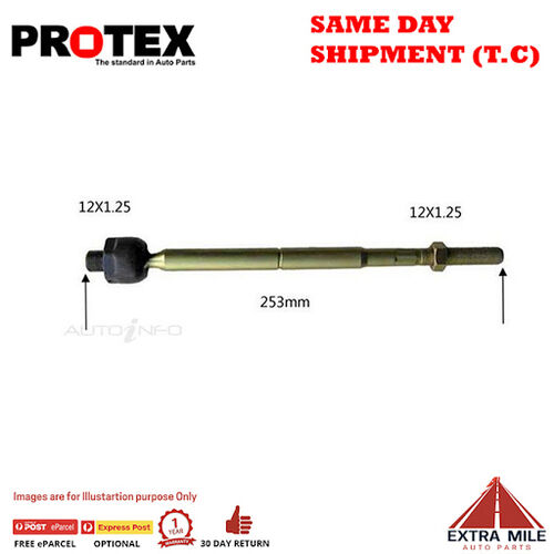 Protex Rack End For DAIHATSU CHARADE  4D Sdn FWD 1989 - 1997