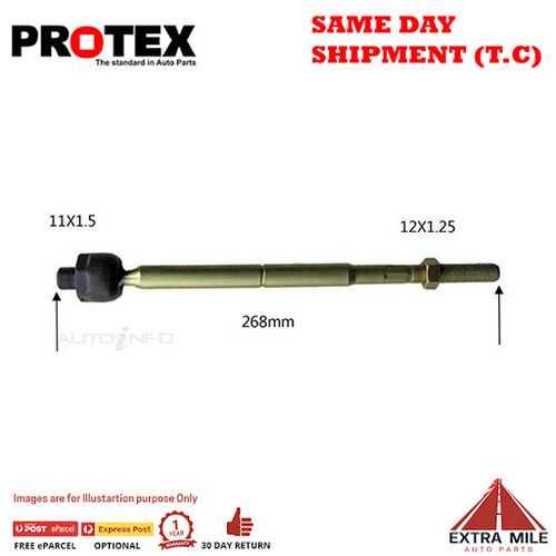 Protex Rack End For NISSAN SCARGO G20 2D Van FWD 1989 - 1990 RE1002