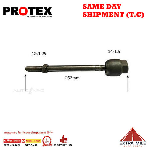 Protex Rack End For HOLDEN BARINA  2D H/B FWD 1985 - 1993