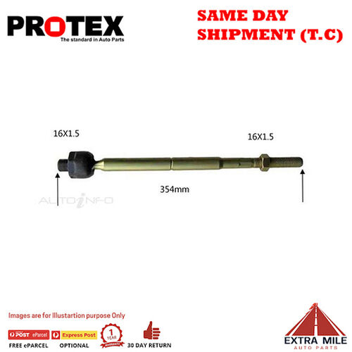 Protex Rack End For AUDI TT 8N 2D Cpe FWD 1999 - 2006