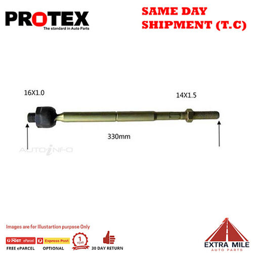 Protex Rack End For EUNOS 30X  2D Cpe FWD 1992 - 1996
