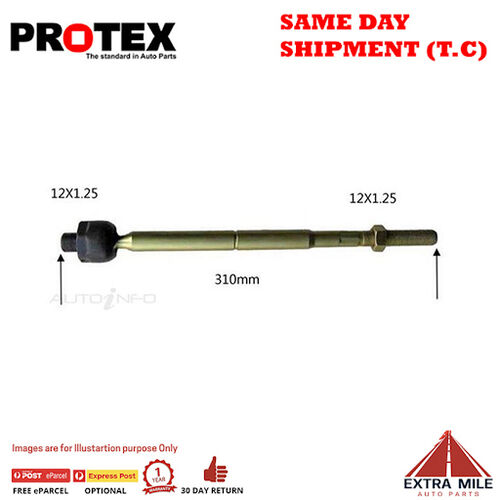 Protex Rack End For TOYOTA PASEO EL44R 2D Cpe FWD 1991 - 1996